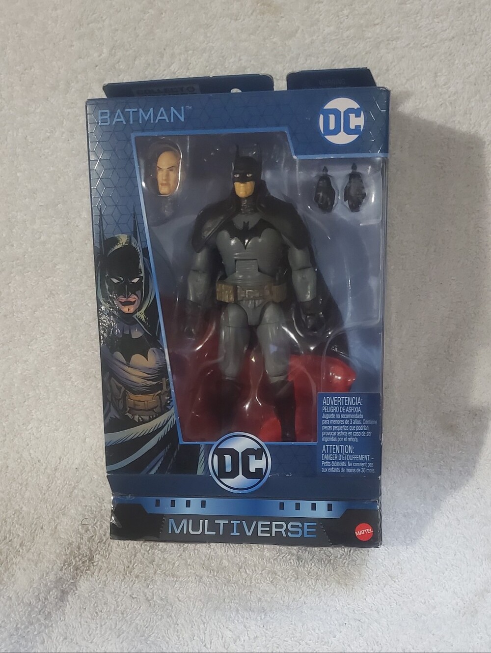 Mattel DC Multiverse Batman Action Figure - Black & Gray